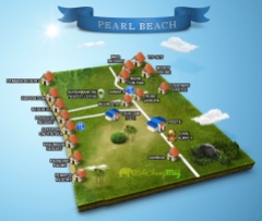 Carte-plan-pearl-beach-MAP